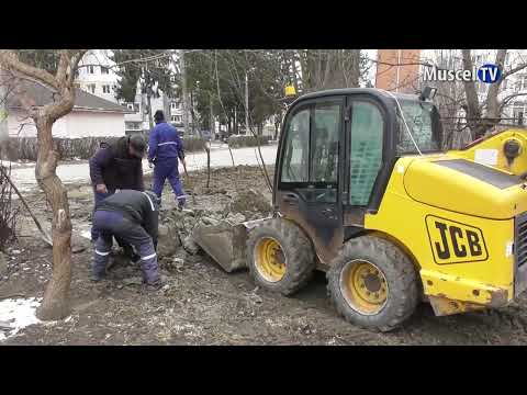 Jurnal MUSCEL TV 09.03.2022 Lucrări pentru parcări la Rotunda