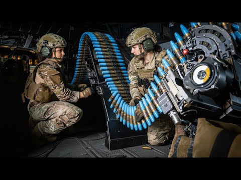 This Insane AC-130 Firing All Its Cannons Non-Stop!