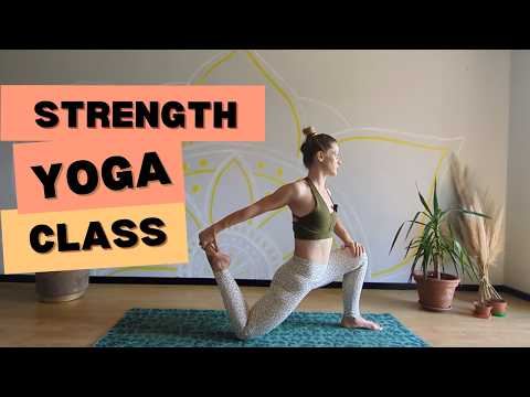 20-Minute Strength Yoga: Build Power with Crow Pose