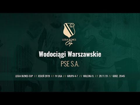 Skrót spotkania Wodociągi Warszawskie - PSE S.A. ( Legia Biznes Cup Jesień 2019 )