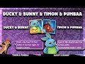 DUCK BUNNY TIMON PUMBAA FRIENDSHIP MISSIONS Disney Heroes Battle Mode 01