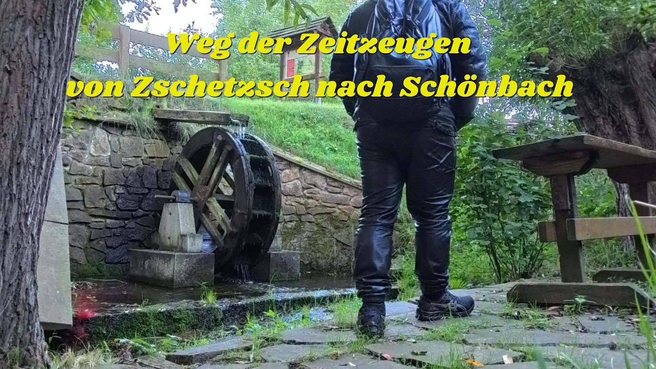 Weg der Zeitzeugen von Zschetzsch nach Schönbach