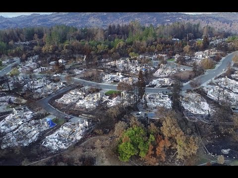 BREAKING California Wildfires NWO Agenda 2030 Lies Homes Destroyed Unburned trees standing 11/14/18 Video
