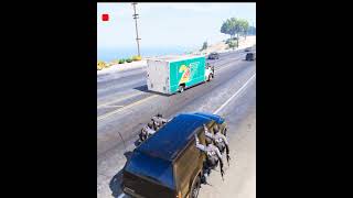 MICHAEL ROBBED MONEY VAN COMING FROM LOS SANTOS#shorts #gta5