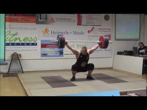 Kamil Kucera 3. Versuch Reissen 170kg