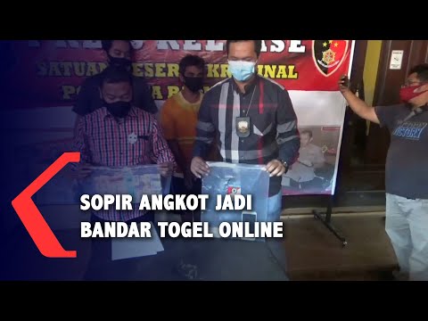 Sopir Angkot Jadi Bandar Togel Online