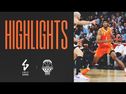 🏀 HIGHLIGHTS | J1 EuroLeague en LDLC Asvel Villeurbanne (77-80) | Valencia Basket