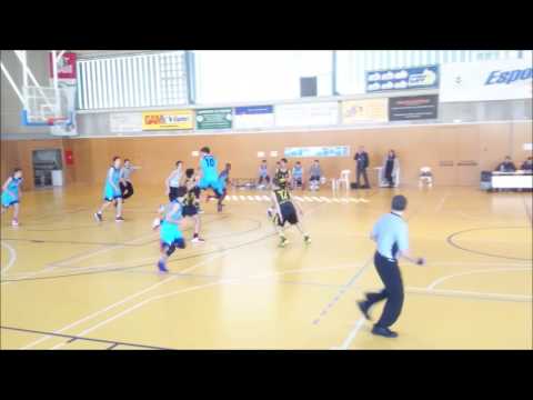CB Vila-seca / Cadet masculí 2016/17 - Bon partit contra rival fort