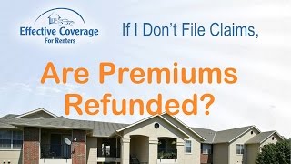 Do I Get The Cost Of Renters Insurance Back If I Have No Claims?