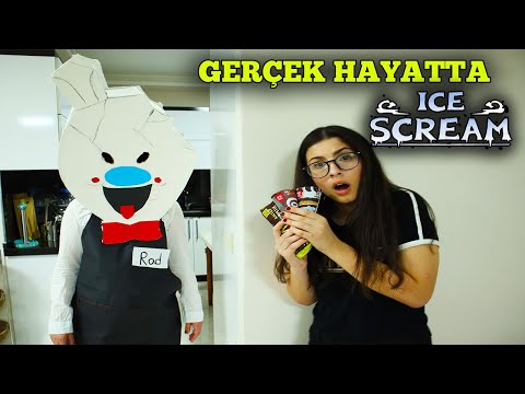 GERÇEK HAYATTA İCE SCREAM KORKUNÇ DONDURMACI MACERASI #2 EYLÜL LAL