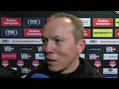 Reactie van Wil Boessen na het duel met FC Eindhoven