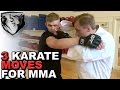 3 Traditional Karate Moves for MMA