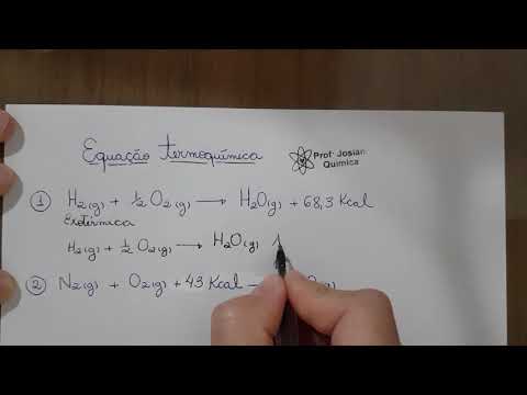 Equação termoquímica: exemplos