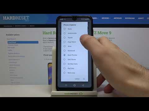 How to Change Ringtone on KRUGER & MATZ Move 9  - Set Up New Ringtone
