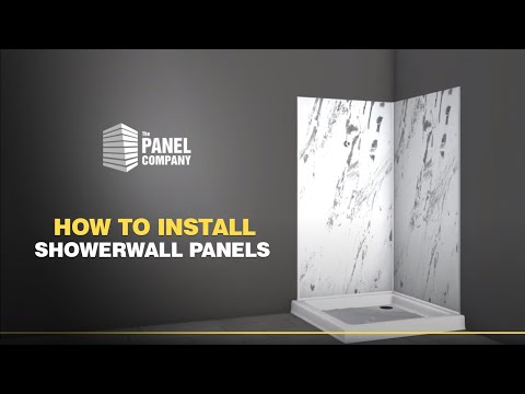 How to Install ShowerWall Panels | Installation Guide | The Panel Company