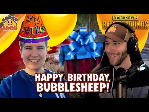 Happy Birthday, Bubblesheep ft. chocoTaco - PUBG Duos Gameplay