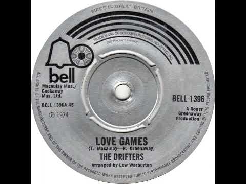 UK New Entry 1975 (29) The Drifters - Love Games