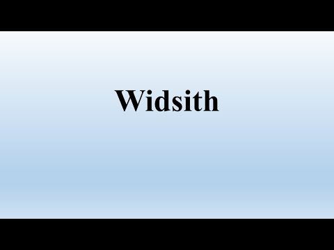 Widsith (Summary)