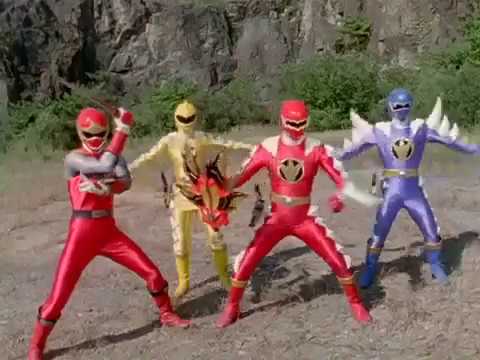 Bakuryuu Sentai Abaranger vs Hurricaneger batalla sub español