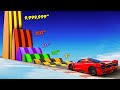 Testing Cars Vs HUGE Speed Bumps In GTA 5