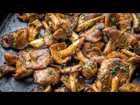 Wild Mushrooms with Garlic and Parsley (Persillade)