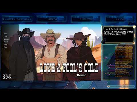 Western VN Hijinks - Love and Fool's Gold Demo