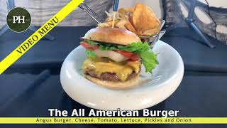 The All American Burger - The Pendleton Hills Video Menu