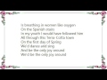 Joni Mitchell - The Only Joy in Town Lyrics