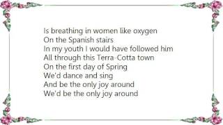 Joni Mitchell - The Only Joy in Town Lyrics