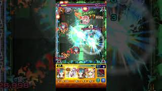 超究極マラコーダをマナちゃん2体入れてクリアした瞬間　 #モンスターストライク 　#モンスト 　#超究極　#マラコーダ
