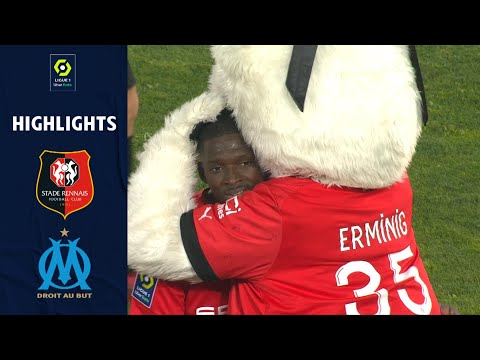 STADE RENNAIS FC - OLYMPIQUE DE MARSEILLE (2 - 0) - Highlights - (SRFC - OM) / 2021/2022