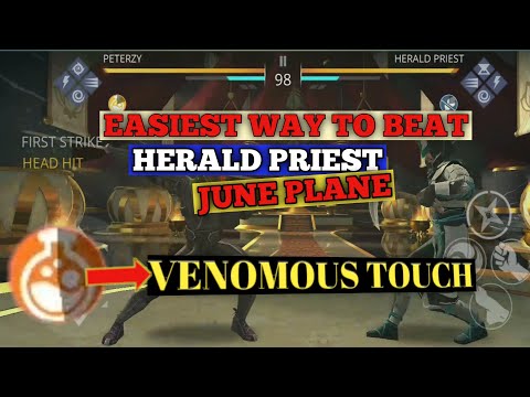 How to beat herald priest (June's plane) venomous touch