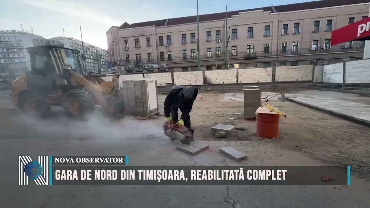 Gara de Nord din Timișoara, reabilitată complet