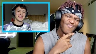 Reacting to KSI reacting to my &quot;INSECURE&quot; DISS TRACK!