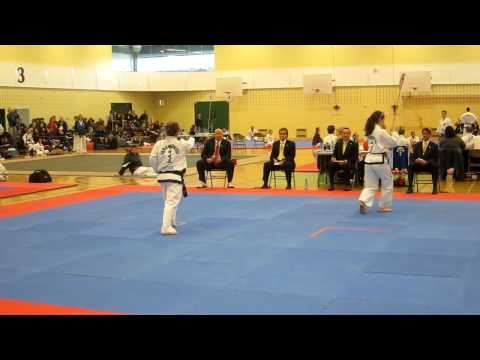 ITF Taekwon-Do 2012 Eastern Canadians - Womens 3rd dan patterns finals