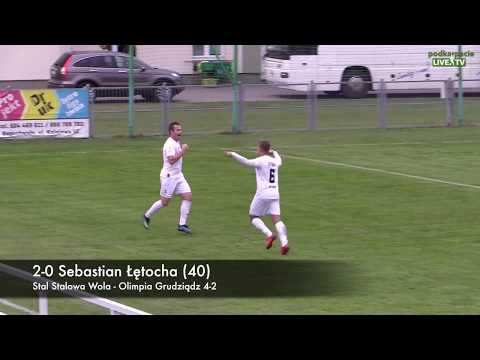 Stal Stalowa Wola - Olimpia Grudziądz 4-2 [BRAMKI]