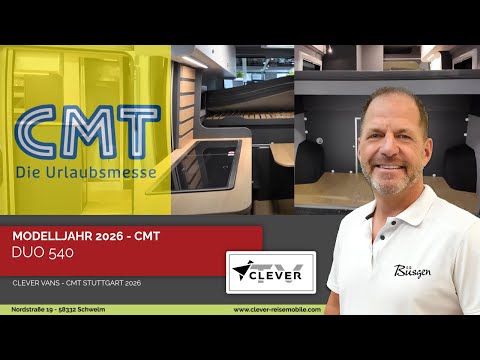 CMT 2026 - Clever Duo 540 - The real alternative to the VW Bus