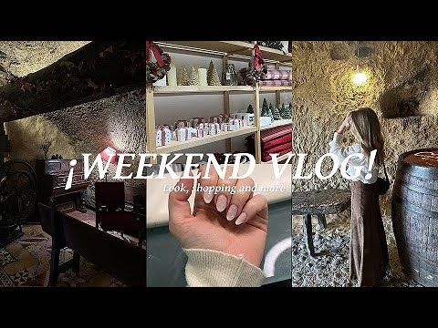 WEEKEND VLOG – haul zara, primeras compras navideñas, cita romántica y más