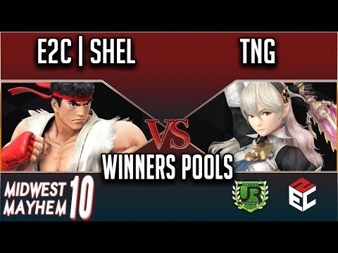 Midwest Mayhem 10 WINNERS POOLS - E2C | Shel (Ryu) vs TNG (Corrin)