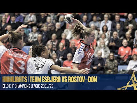 Team Esbjerg vs Rostov-Don | Highlights | Round 6 | DELO EHF Champions League 2021/21