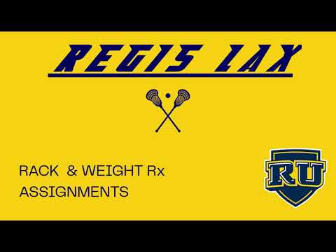 LAX Off-Season Phase 3 Weight Rx/Rack Assignments
