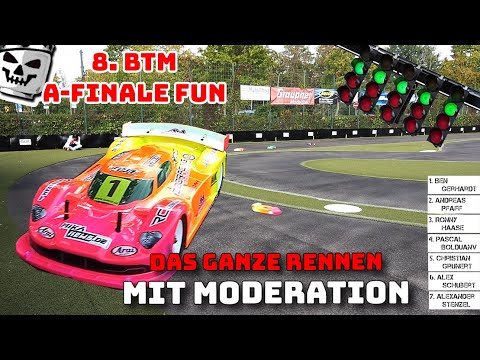 BTM A-Finale FUN 2022 Ein spannendes RC Rennen in voller länge 21,5T Highspeed