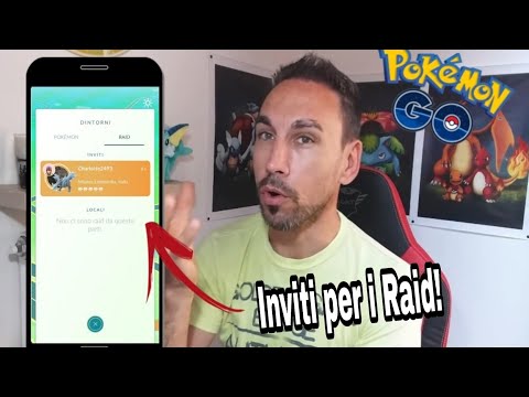 Invito per un Raid Leggendario! Ecco come fare! Pokémon Go Ita