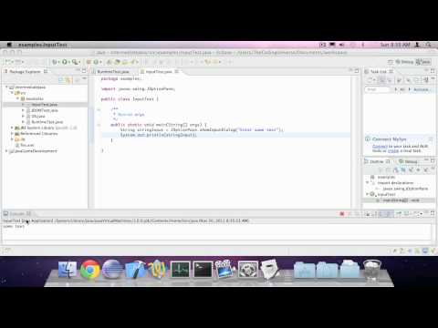 Intermediate Java Dialog Input