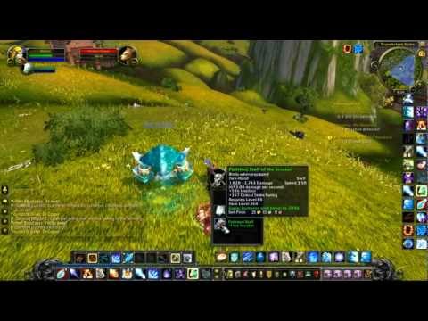 Mists of pandaria beta - night elf mage 2012-04-18