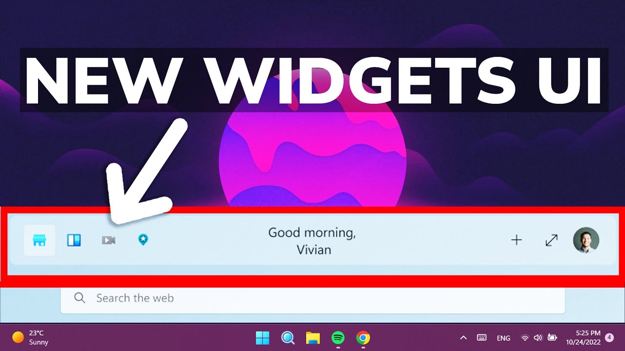 How to Enable New Widgets UI in Windows 11 25227