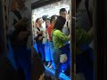 Rush Hour Subway In China