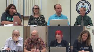 Lock Haven City Council Regular Meeting 5.4.2026