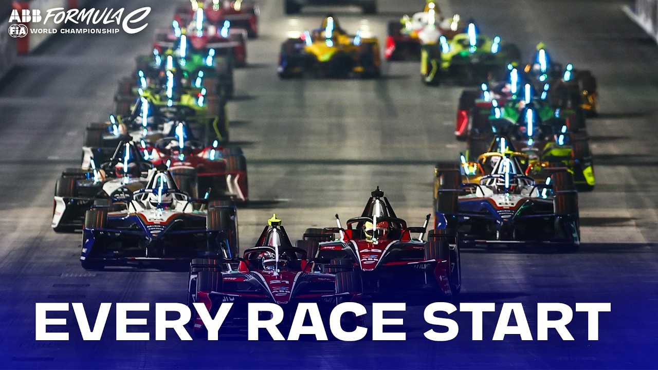 Lights Out! EVERY Race Start Of The 2026 Formula E Season