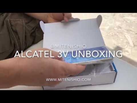 Alcatel 3V Unboxing